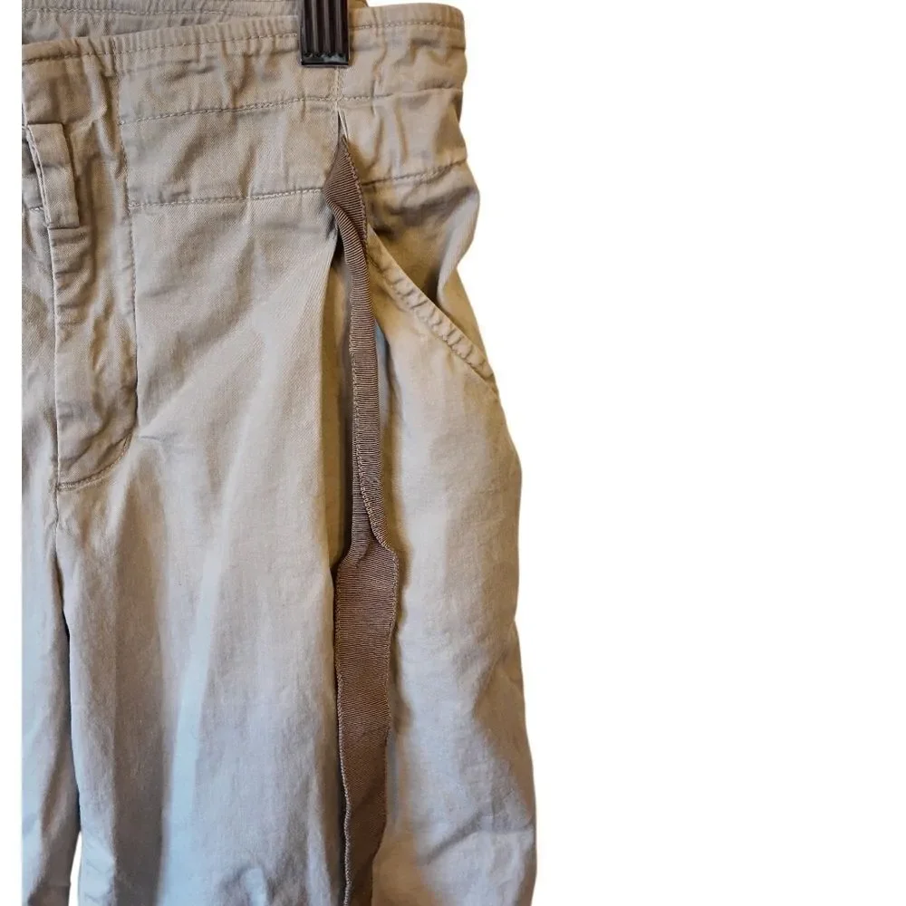 Vince Light Khaki Casual Cargo Bermuda Shorts Size 4